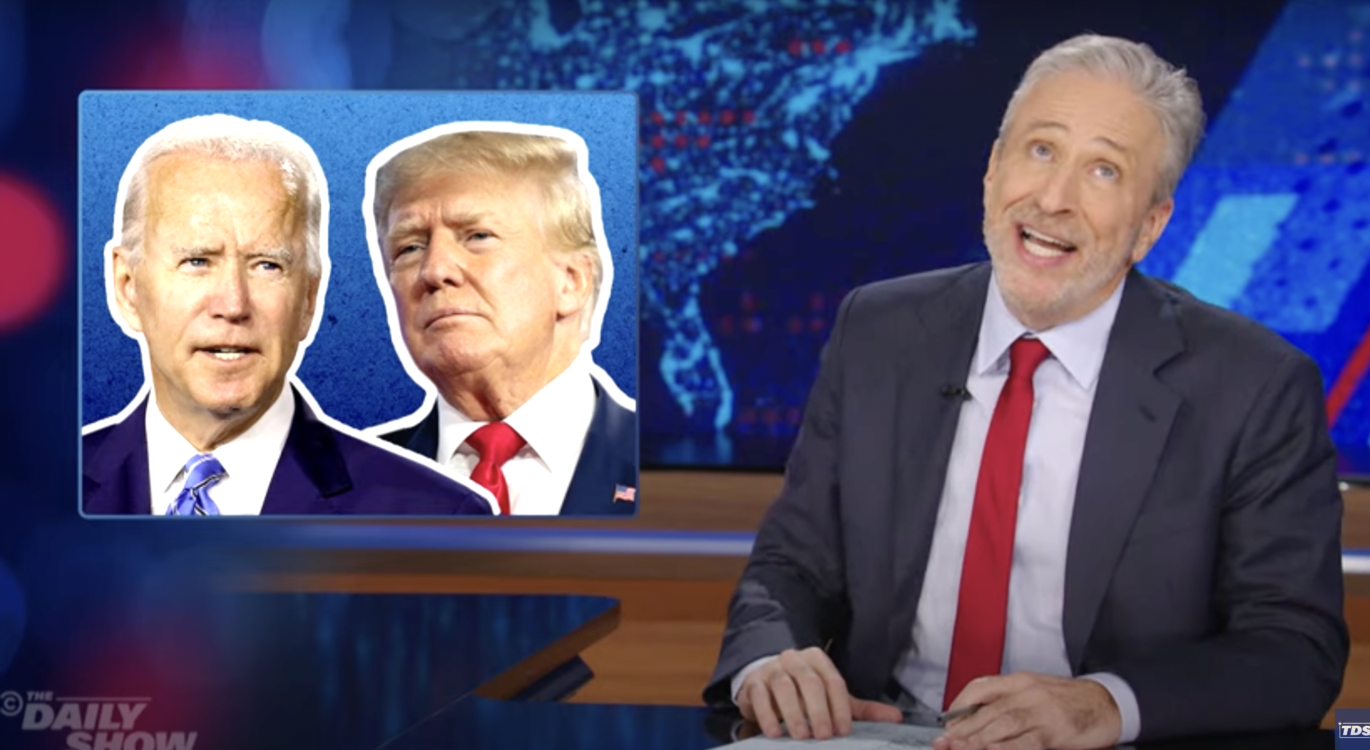 Jon Stewart’s Back On ‘The Daily Show,’ And He’s Not Crazy About The ‘Antiques Roadshow’ That Is The Likely Biden-Trump Rematch