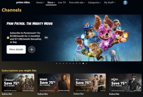 Select Prime Video Channels Are on Sale for $1.99/Month