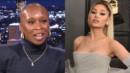 Ariana Grande & Cynthia Erivo Have A ‘Wicked’ Special Connection, Or So She Gushed During Her Appearance On ‘Fallon’
