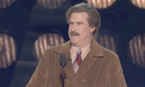 Will Ferrell Brought Back Ron Burgundy To Roast Tom Brady For Being ‘Eli Manning’s B*tch’