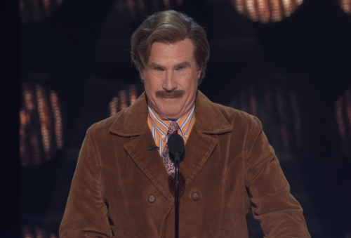 Will Ferrell Revives Ron Burgundy at Tom Brady Roast: ‘You’ll Always Be Remembered as Eli Manning’s Bitch’